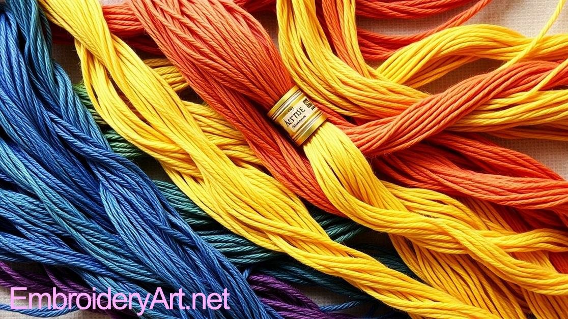 एम्ब्रॉयडरी थ्रेड – कढ़ाई के धागे